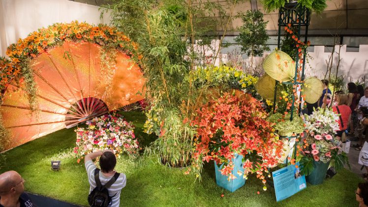 圖爾恩國際園藝博覽會,圖爾恩國際園藝博覽會現(xiàn)場，花園展現(xiàn)場
