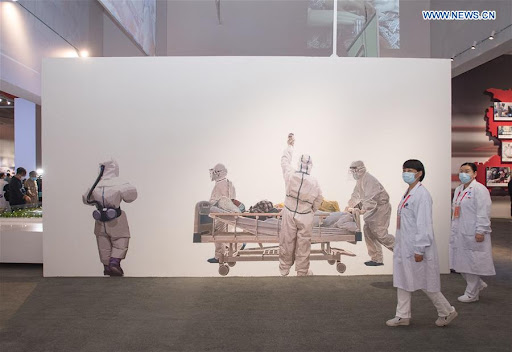 新冠展覽，新冠展位，新冠畫作展示