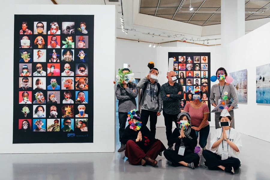 個性口罩展，疫情下的展覽，口罩展